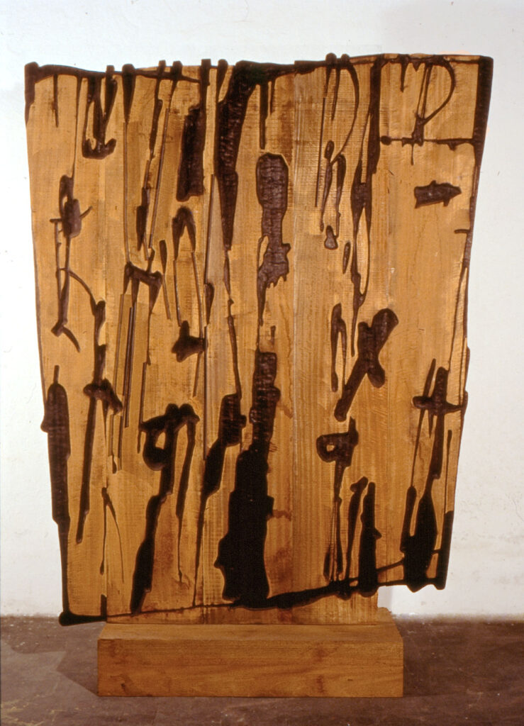 Pietro Consagra, Legno Bruciato, 1960